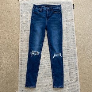 AE Ne(x)t Level Ripped Hi-Waisted Skinny Jeans